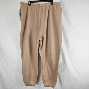 NUUDS Lightweight Lounge Sweatpants Tan Size XXXL  Jogger